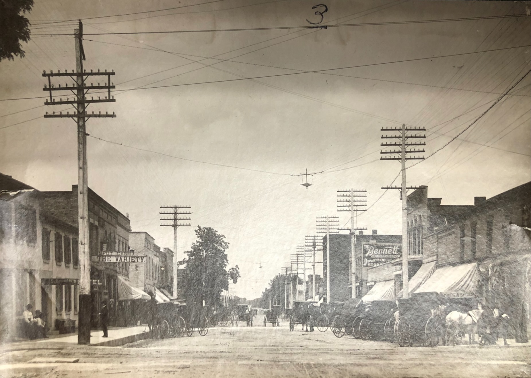 Photo of Main Street in Wilmington, circa 1900